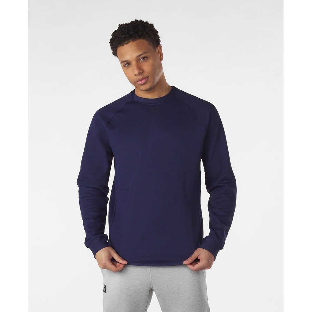 NWT‎ Evoshield Mens M Evo Pro Team Heater Fleece 2.0 Navy Long Sleeve $65